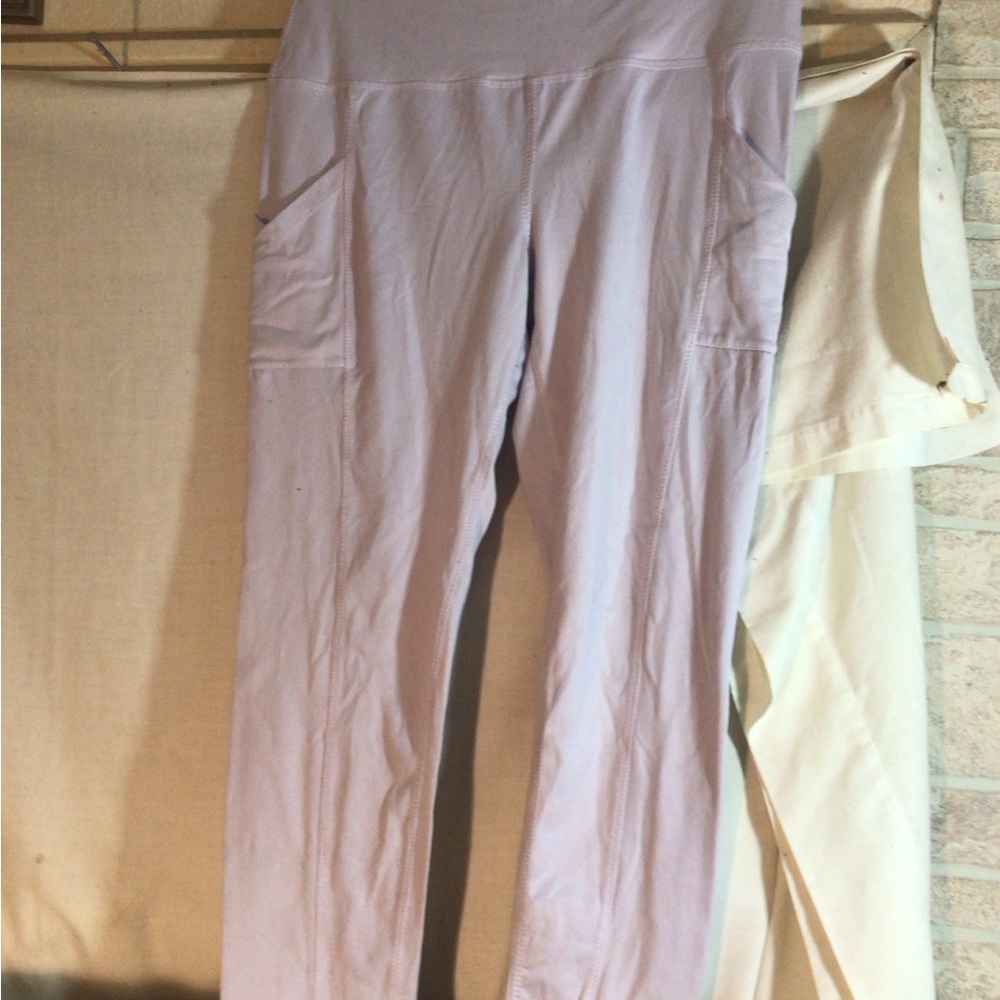 Jr Sz M EIGHTEEN Light Purple Athletic Pants W/Pockets pre-owned